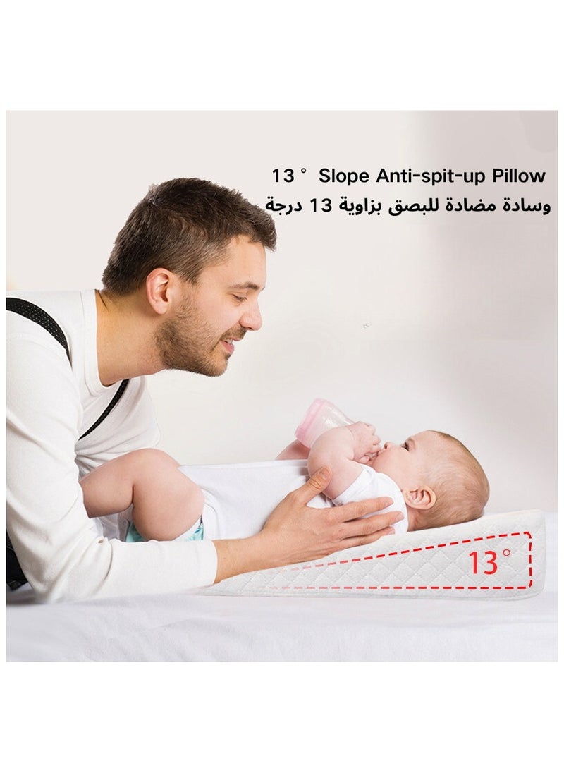 AIYISHI Baby Backflow Prevention Pad 13 Degree Washable Earring Pillow  - Image 4