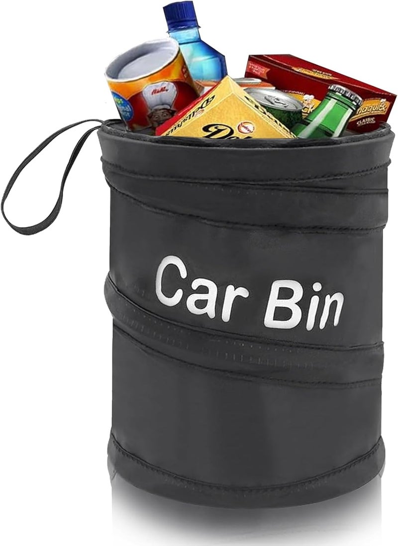 SANTUO Portable Collapsible Car Bin - Water Resistant Trash Bin for Vehicle - Image 1