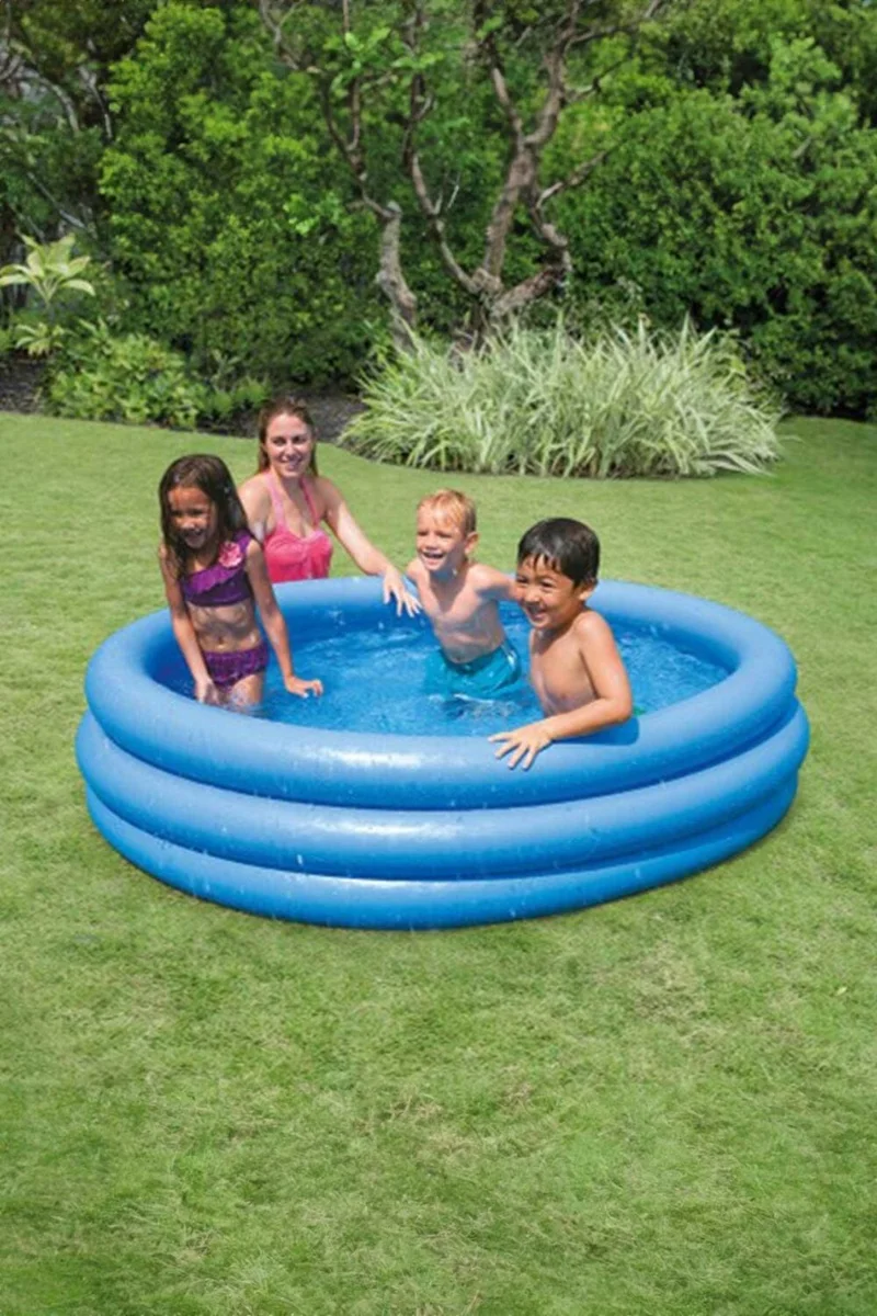 INTEX Crystal Blue Inflatable Children's Pool 168X38 cm Ih 58446