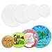 PEVOGON 4 Size Christmas Round Ornament Resin Molds Shiny Silicone Casting Molds DIY Craft Supplies for Ornament Keychain Pendant Making - Image 2