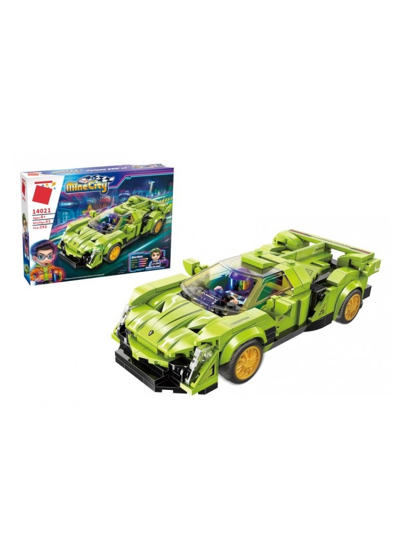 Qman Qman Poison VNO-12 (292 PCS) - Innovative Combat Vehicle Building Set - Creative Construction Toy - Image 2