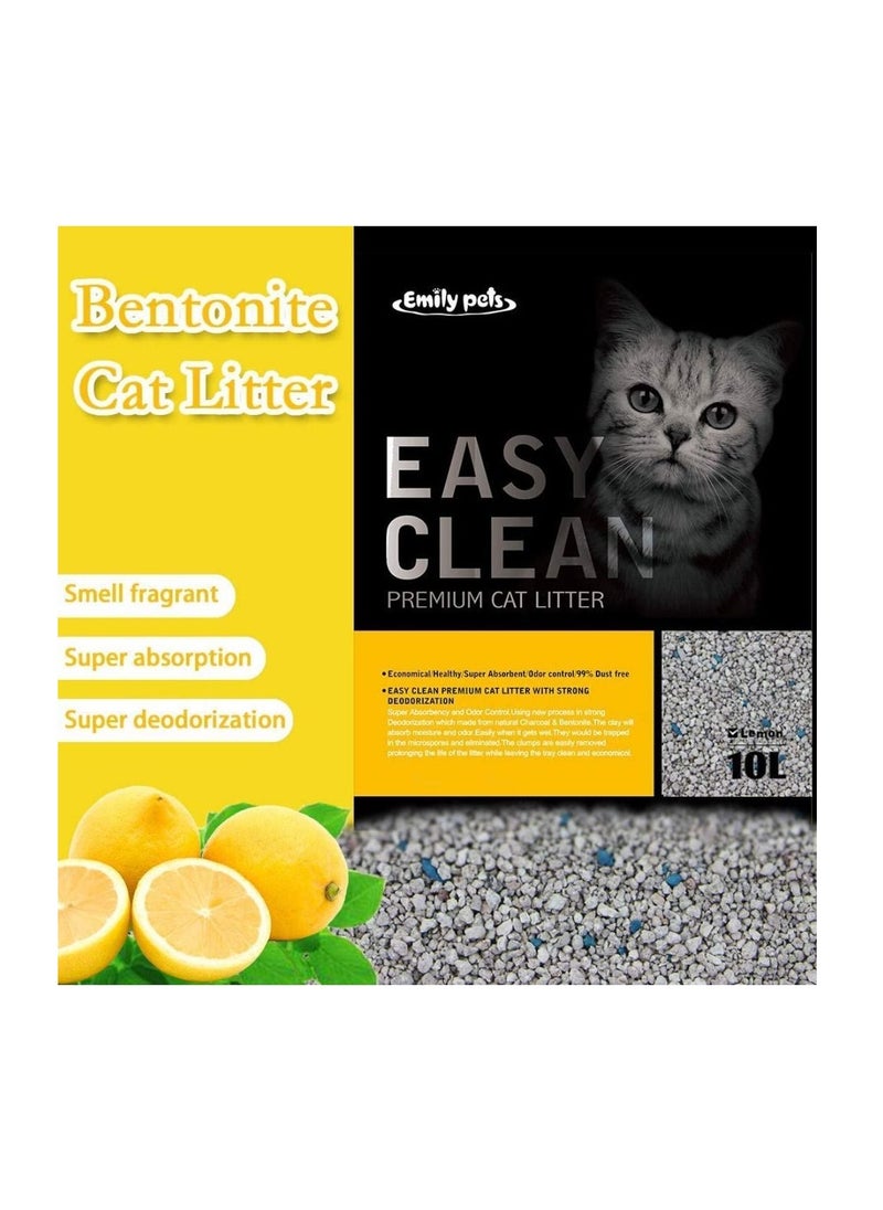 Easy Clean Cat Litter Lemon