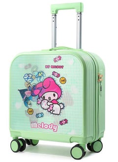 GoldenLike Kids' Luggage,20" Children Travel Suitcase with 3D Transform Pattern Sticker,Kids Carry On Luggage Cute Toddler Suitcase Travel Luggage,Hardside Rolling Suitcase Child Trolley Case for Toddlers Boys Girls  - Image 1