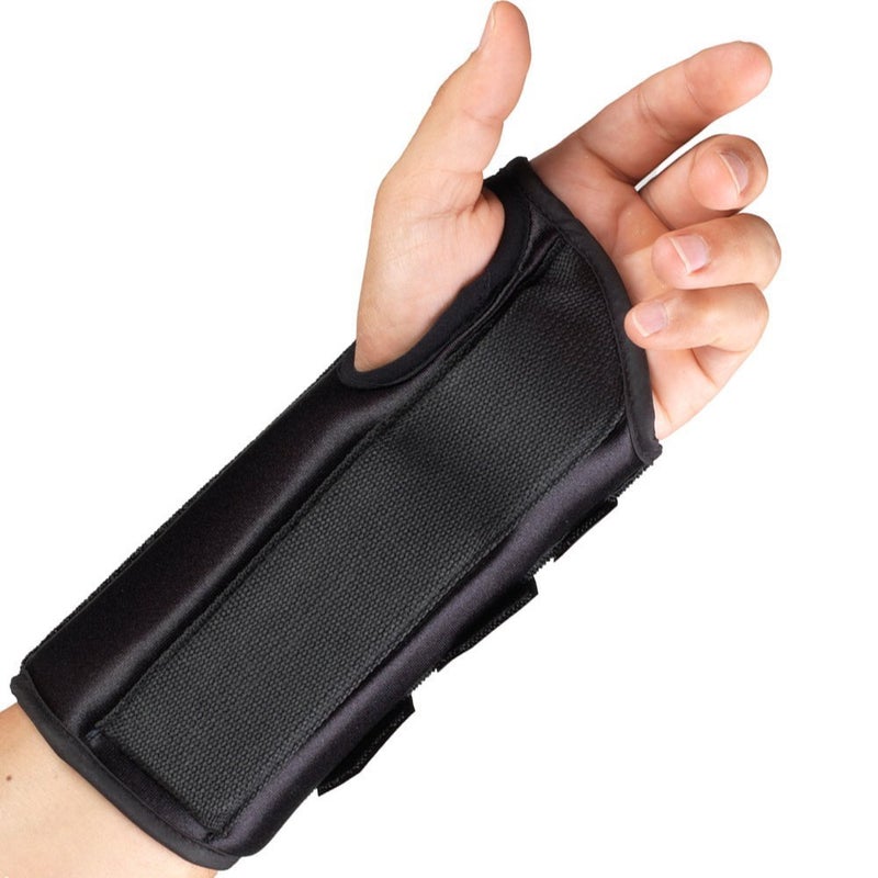 Wrist Splint 6Inch Petite or Youth Size Wrist Sprains Post Cast Removal Lightweight Breathable XLarge 8 Inch Left Hand