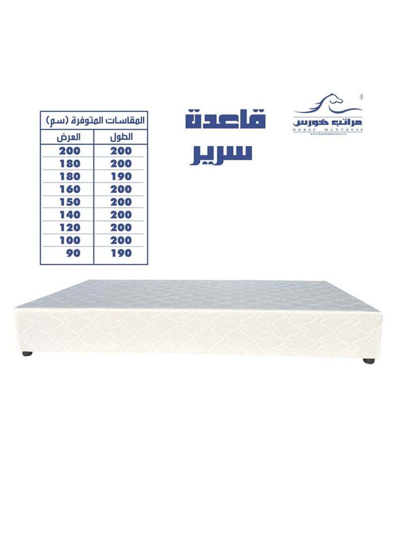 مراتب هورس - قاعدة سرير خشب توفر القوة والمتانة والثبات لمرتبة سريرك مقاس 200x140x30 سم مراتب هورس - Image 1