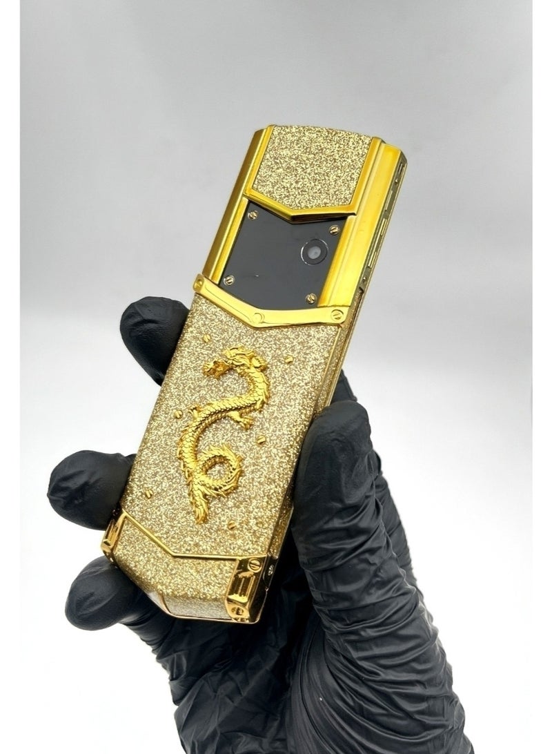 Hope Dragon Luxury Mobile Phone – Dual SIM Unlocked GSM Feature Phone with Elegant Design, Long-Lasting Battery, High-Volume Speaker & Durable Metal Body for Business & Everyday Use - Image 1