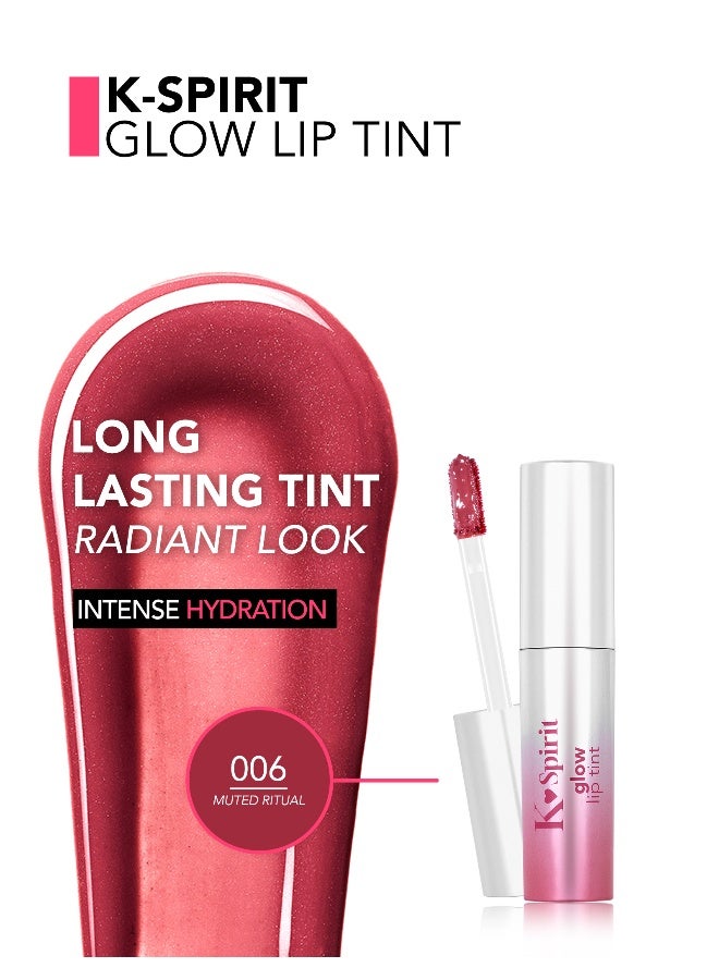 flormar K-Spirit Glow Lip Tint – 006 Muted Ritual – Lightweight Glow Tint, Comfortable Wear, Soft Glossy Finish 006 Muted Ritual - Image 4