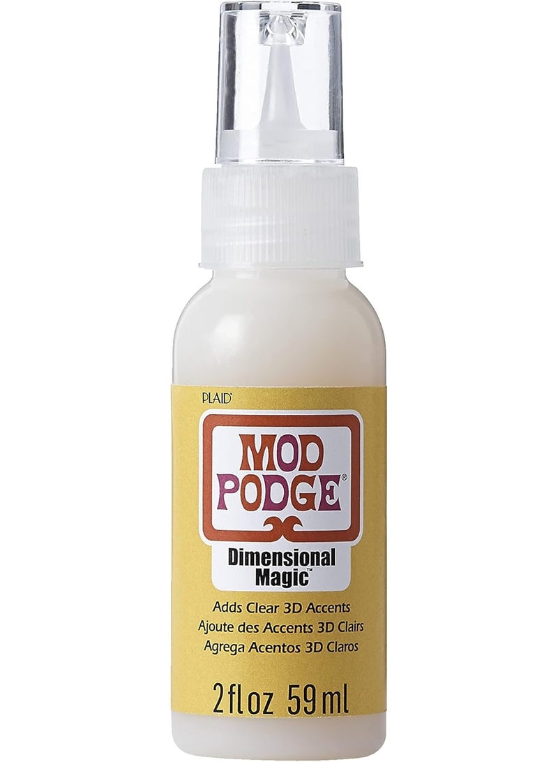 PLAID Mod Podge Dimensional Magic Clear 59 ML - Image 2
