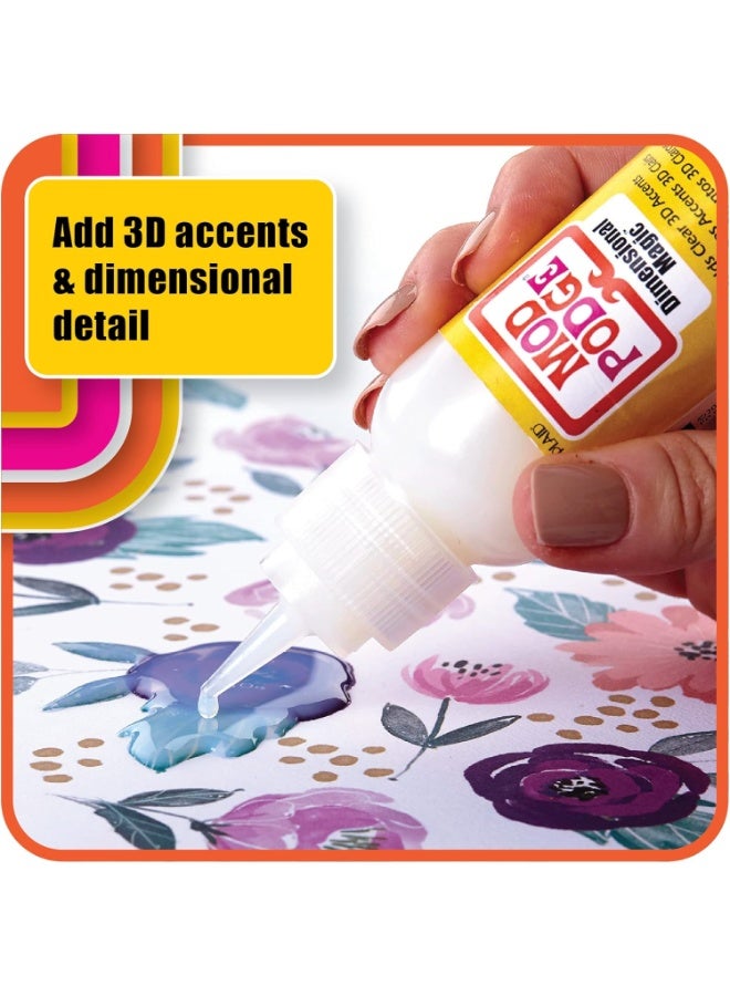 PLAID Mod Podge Dimensional Magic Clear 59 ML - Image 4