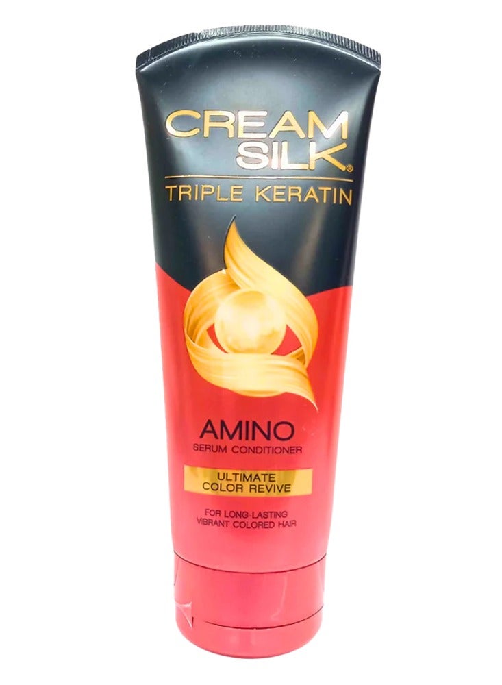 Triple Keratin Rescue Amino Serum Conditioner for Vibrant Colored Hair 170mL