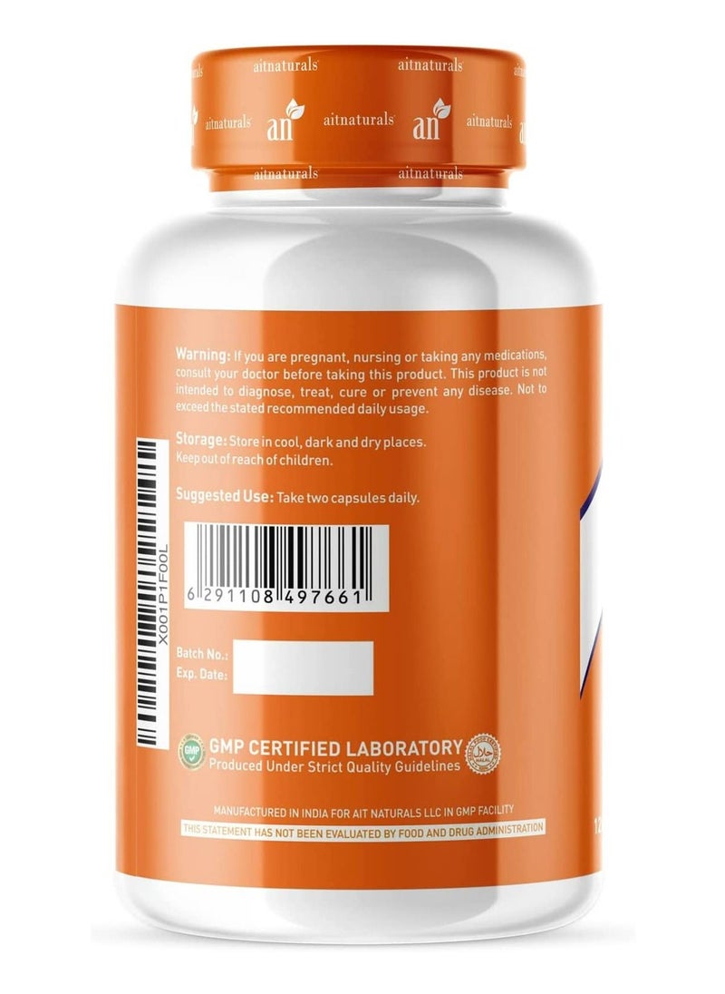 Aitnaturals - Garcinia Cambogia Extract 1000 Mg 120 Capsules Made With Organic Herbs Supports Natural Weight Loss, Blocks Fat Formation Appetite Suppressant - Image 1