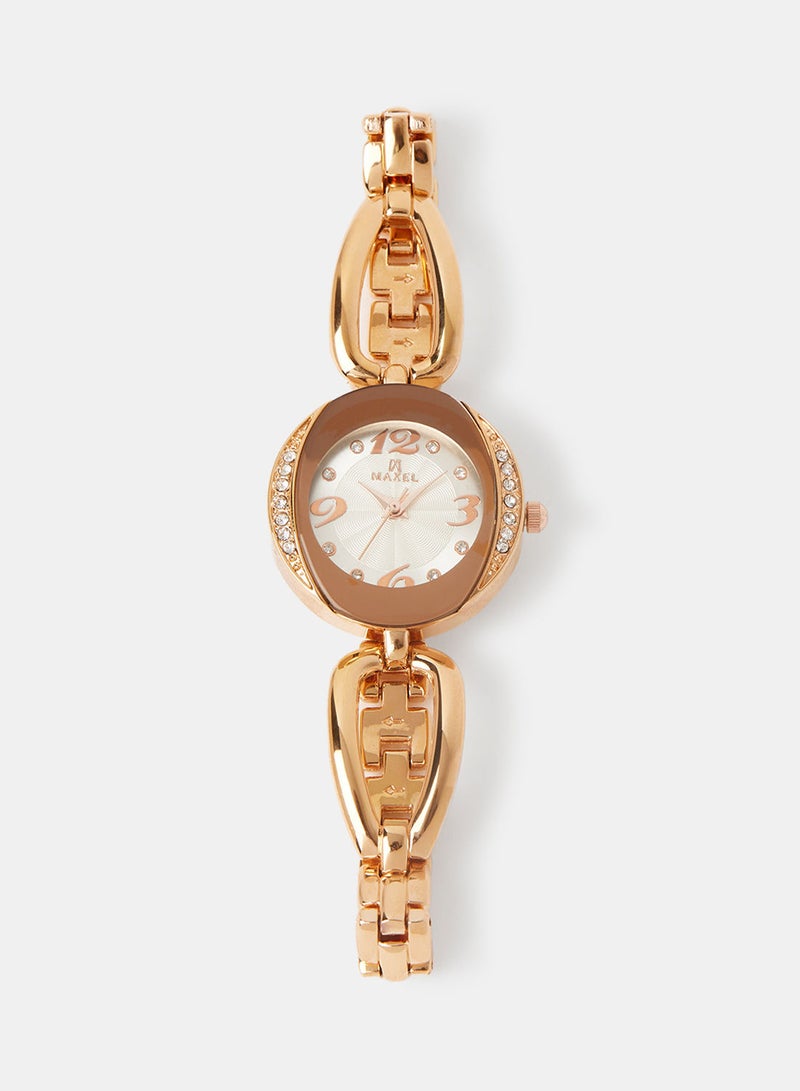 Maxel Women's Trendy Analog Wrist Watches MX50 - 28mm - Image 1