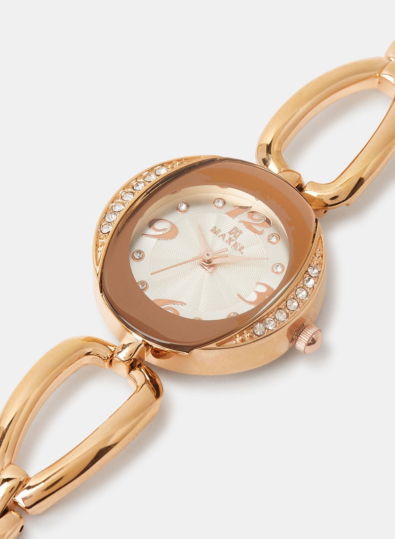 Maxel Women's Trendy Analog Wrist Watches MX50 - 28mm - Image 2