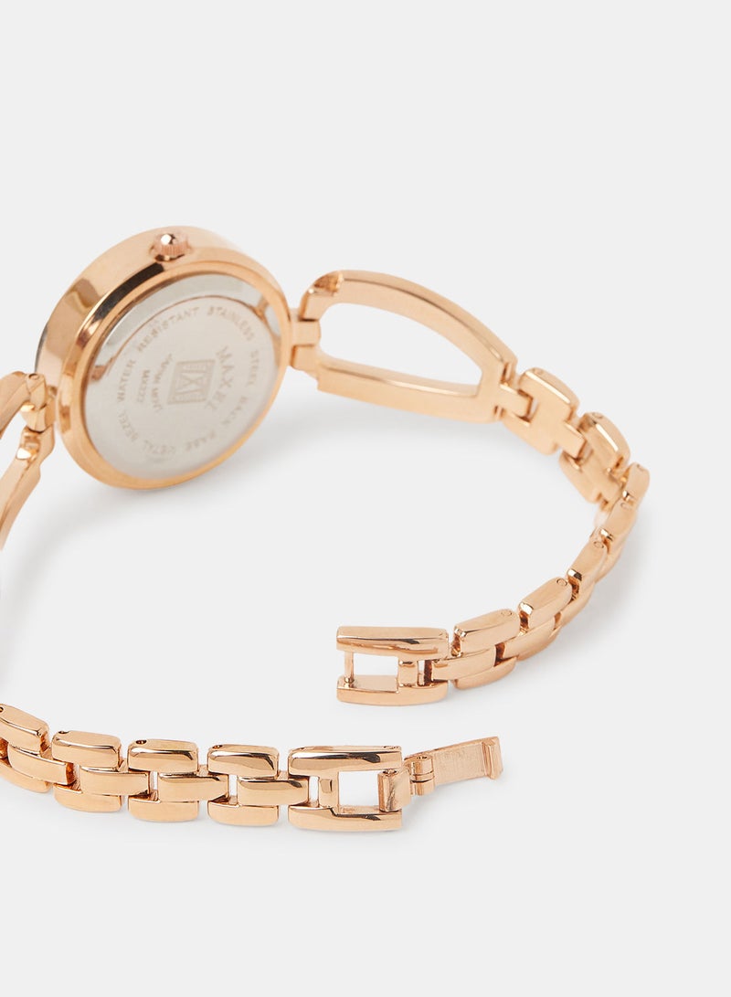 Maxel Women's Trendy Analog Wrist Watches MX50 - 28mm - Image 3