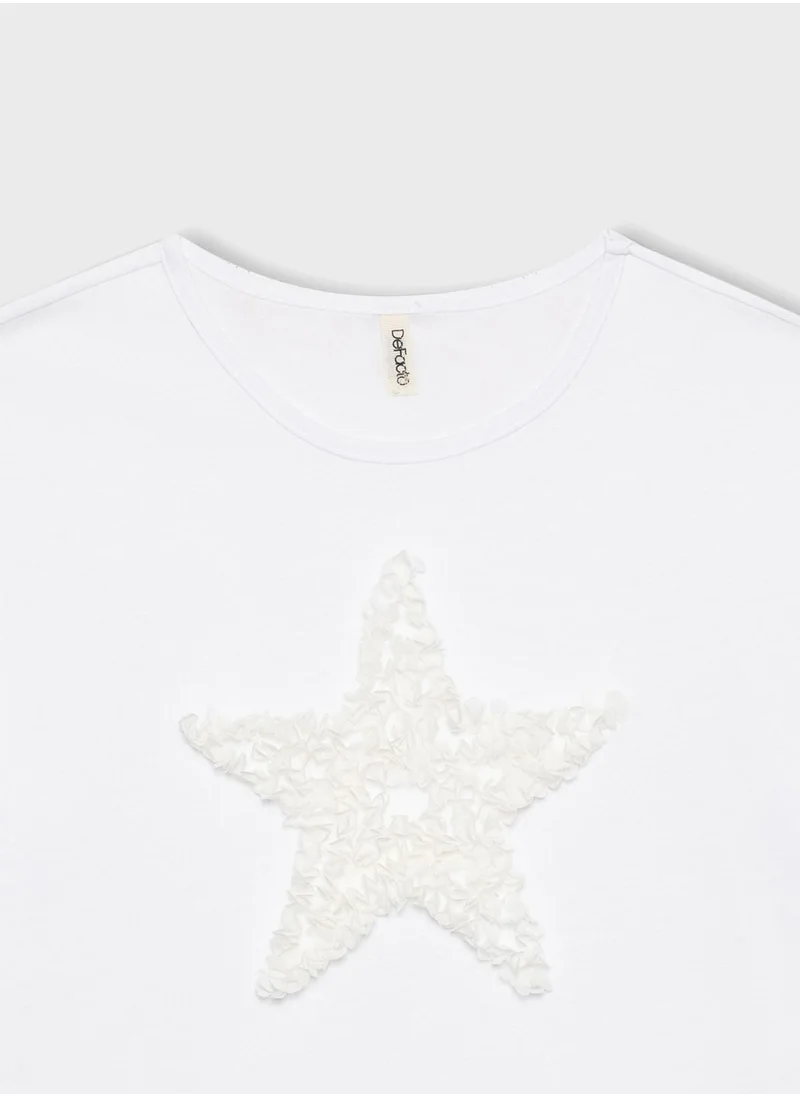 DeFacto Girl Relax Fit Short Sleeve Body