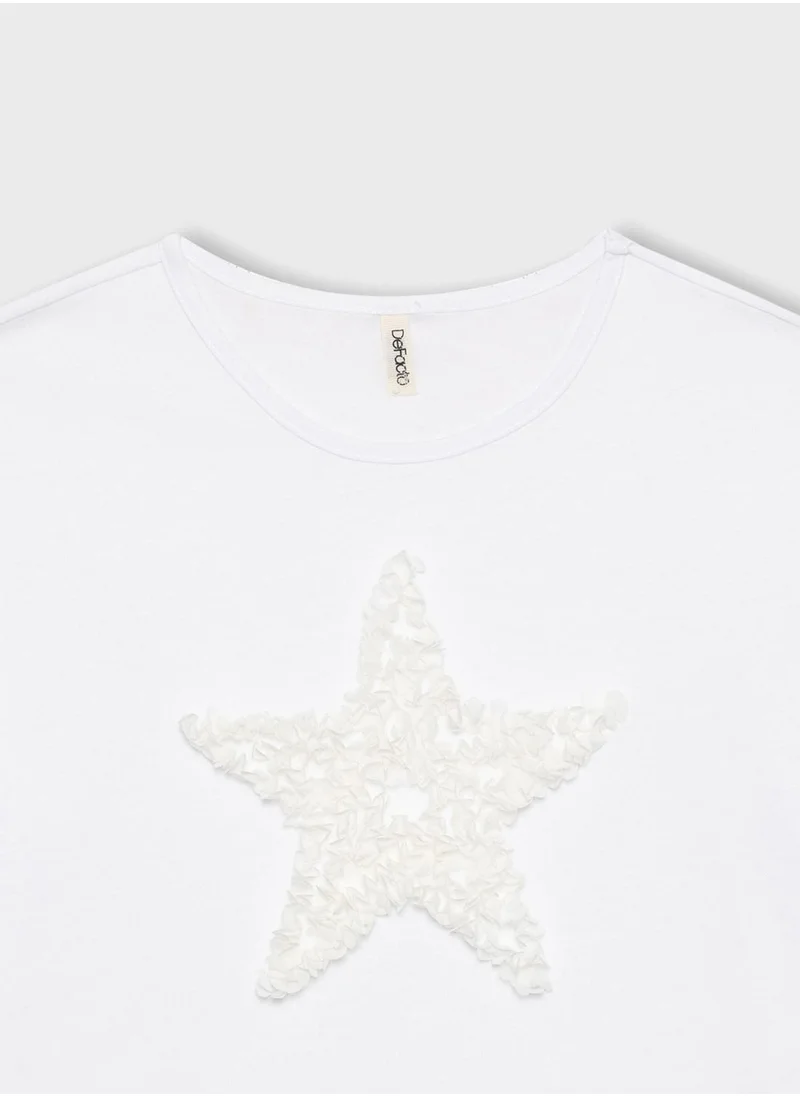 DeFacto Girl Relax Fit Short Sleeve Body