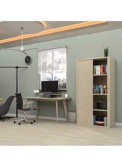 RIGID Steel OEM Full Height Tambour Door Cupboard Grey 183x90x40cm  - Image 5