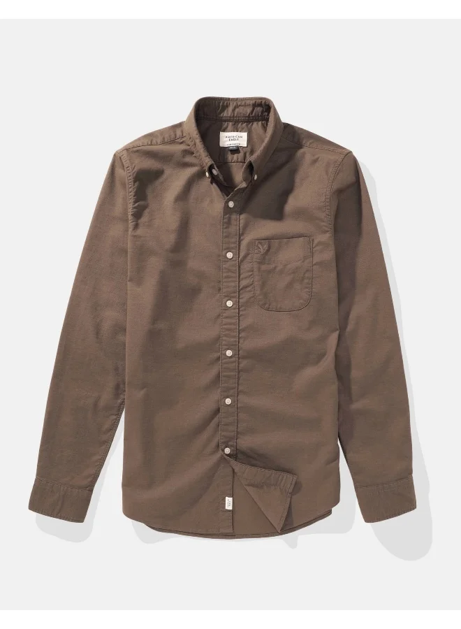 American Eagle AE Everyday Oxford Button-Up Shirt