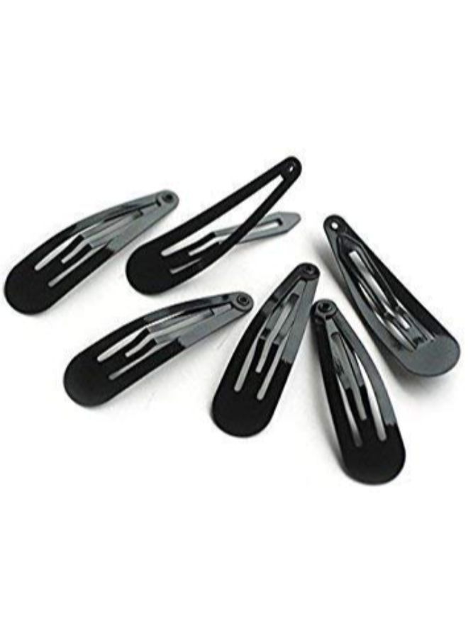 NIBEMINENT 24-Piece Tic Tac Hair Clip Black - Image 2