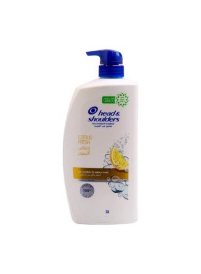 Anti-Dandruff Shampoo, Citrus Fresh, 1000ml