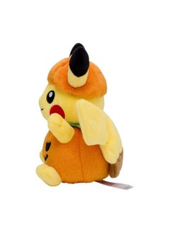 General Pumpkin Pikachu Plush Doll Pokémon Pikachu Doll Doll Gift for Family and Friends  - Image 3