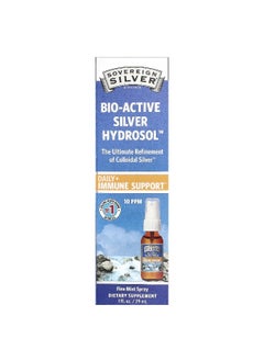Sovereign Silver Sovereign Silver, Bio-Active Silver Hydrosol™, Fine Mist Spray, 10 ppm, 1 fl oz (29 ml)  - Image 1