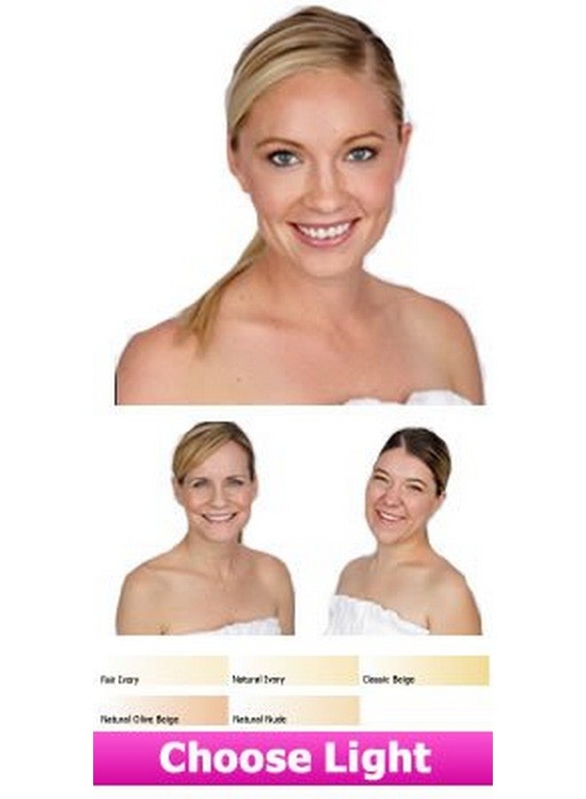 Glam 21 Airbrush Makeup Foundation Matte M4 Classic Beige And M6 Golden Beige Water Based Makeup Long Lasting All Day Without Smearing Running Fading Or Caking 0.25 Oz Bottle By Glam Air - Image 5