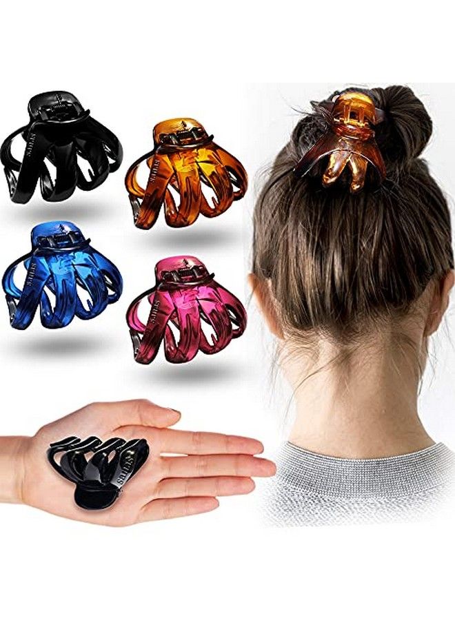 Sanas Hair Clips For Women 2 piece Hair Accessories Korean Clutchers For Hair Claw Clips Butterfly Clips Fancy Hair Clips For Women Cute Clips Hair Clip Set Stylish Hair Clips Multicolour 2 Piece - Image 1