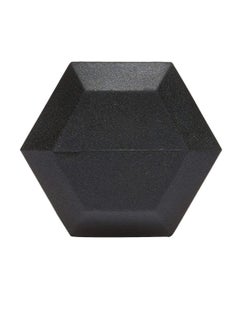 Spall 1 Pair of Black Rubber Dumbbells with Steel Grip – 2.5kg, 5kg, 7.5kg, 10kg, & 12.5kg  - Image 4