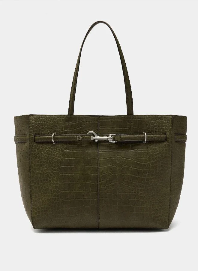 بارفوا حقيبة متسوق مع نقش حيواني