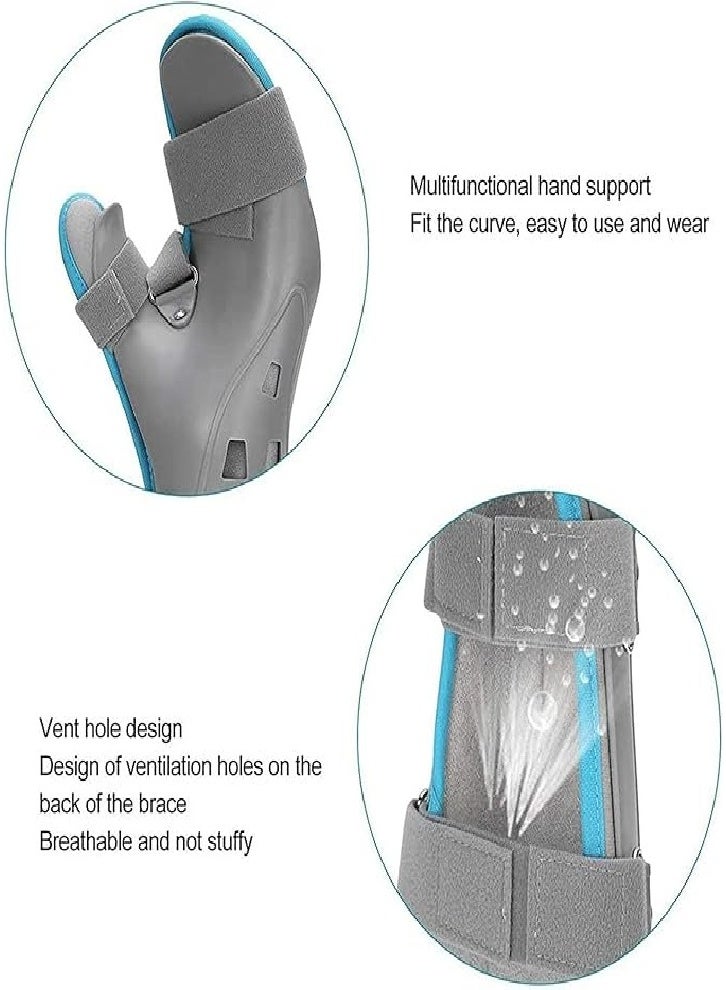 Arm sling, hand fracture brace, night brace, thumb stabilization strap - for arthritis, tendonitis, and carpal tunnel pain, unisex - Image 4