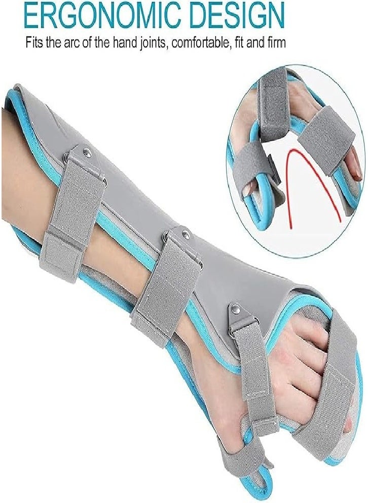 Arm sling, hand fracture brace, night brace, thumb stabilization strap - for arthritis, tendonitis, and carpal tunnel pain, unisex - Image 2