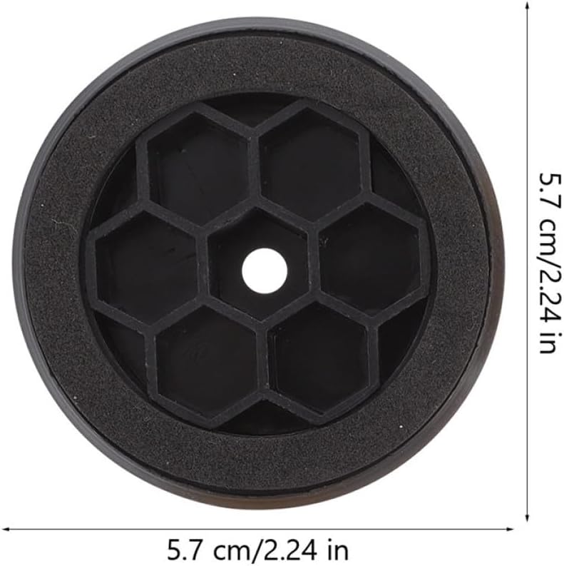 Kisangel 24pcs Amplifier Isolation Foot Pads with Anti-Vibration Function, 57x13mm Gold Plastic Chassis Feet for Home Audio Speaker and Amplifier Equipment - Image 2