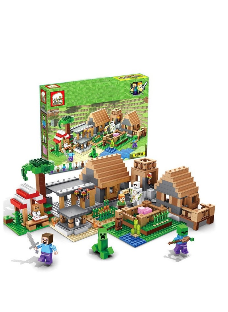 MineCraft -The Deluxe Village Building Block Set - Image 1