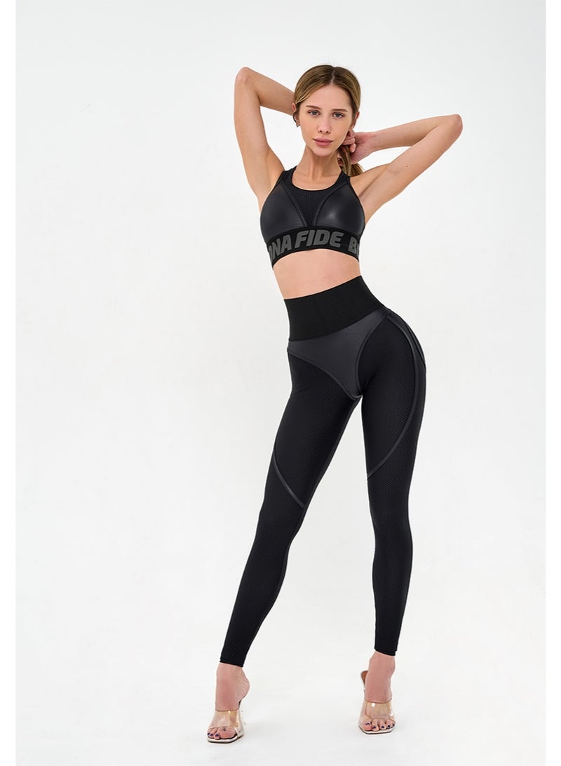 Bona Fide Bona Fide Premium Quality Leggings for Women with Unique Design and Body-shape - High Waisted Tummy Control Legging  - Image 2