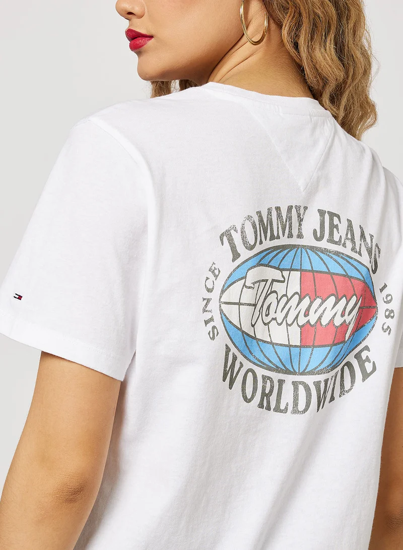 TOMMY JEANS Relaxed Fit Surf Logo T-Shirt