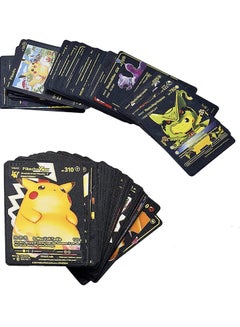 55-Piece Pokemon Black Foil Energy Cards Game Playset For Kids