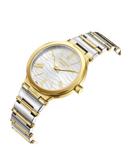 Lee Cooper Lee Cooper Women's Watch, Analog Display and Metal Strap - LC08000.230, Two Tone  - Image 4