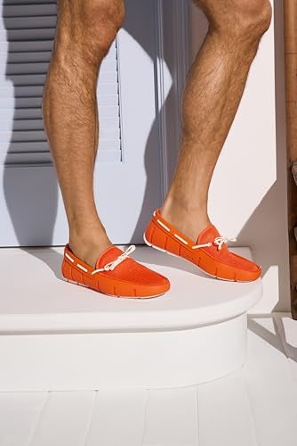 SWIMS أحذية لوفر للرجال من SWIMS، أحذية كاجوال للرجال، لوفر مزين بأربطة مريحة وأنيقة، SWIMS برتقالي، 7 - Image 5