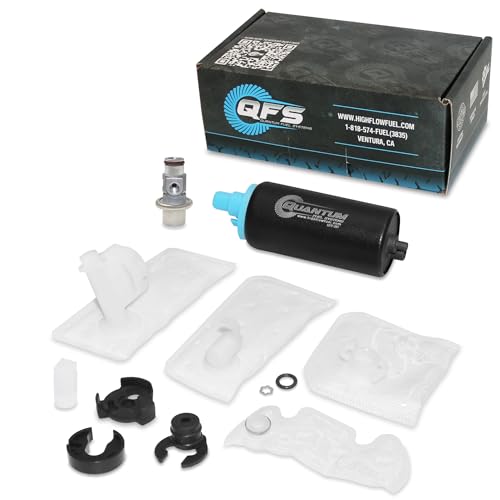 QFS "QFS In-Tank EFI Fuel Pump + Fuel Pressure Regulator + Strainer Replacement for (2006-2011) Suzuki Quadracer 450, 15100-45G03" - Image 1