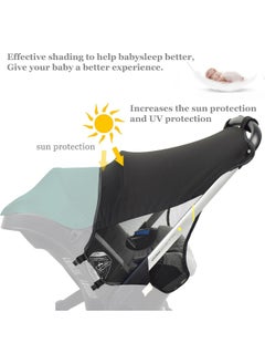 Marsheepy Marsheepy Custom Designed Sunshade Extension Compatible with Doona car seat Stroller  - Image 2