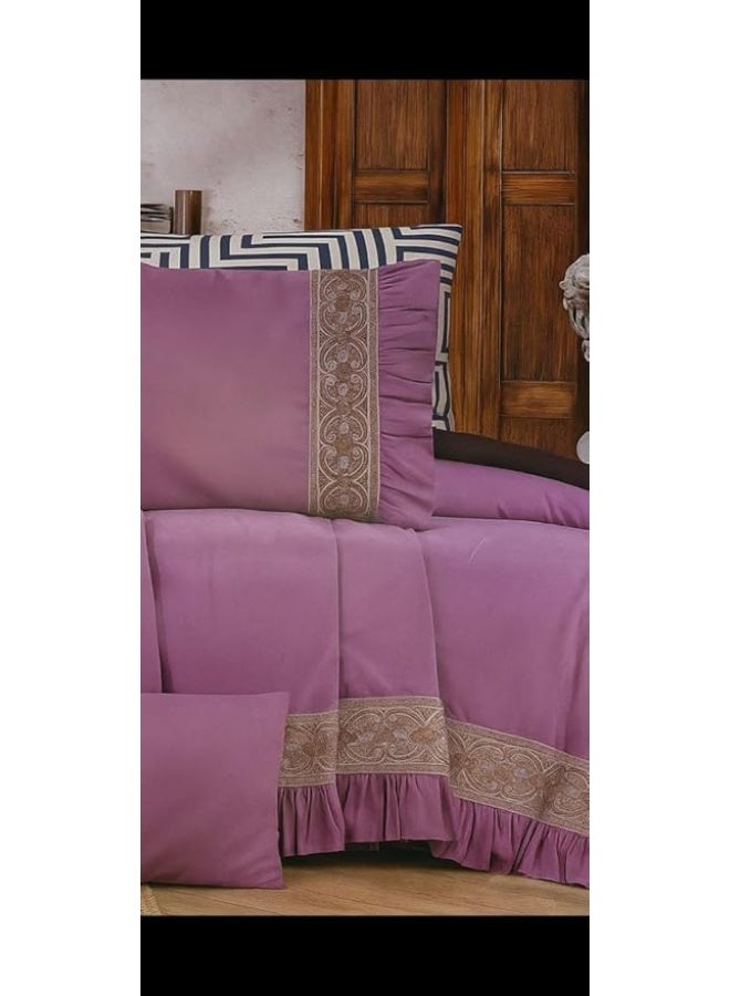 King Size 3-Piece Bedspread - Luxury Cashmere Duvet Set | Stylish and Warm Design for the Winter Season - Image 3