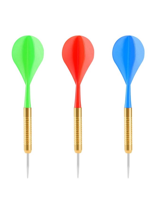 accmor - 12Pcs Steel Tip Darts, Bar Dart, Darts Metal Tip Set, Metal Darts For Dartboard - Image 1
