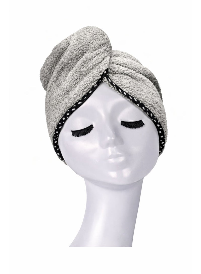Microfiber Hair Drying Towel Wrap – Quick Dry, Super Absorbent & Lightweight-1 PIECE, - Image 1
