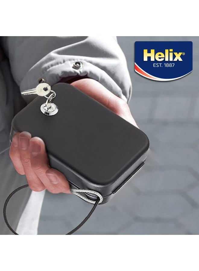 Helix Personal Locking Safe with Tether, Heavy-Duty Steel Construction (61019) - Image 5