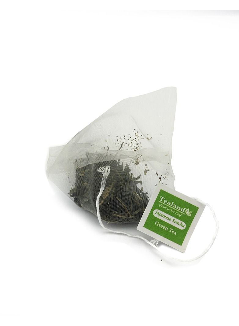 Tealand 15 Sachet Box Japan Sencha Malty & Rich 100% Natural Ingredients Antioxidants Rich Helps Destress Soothing & Calming Tisane  - Image 2