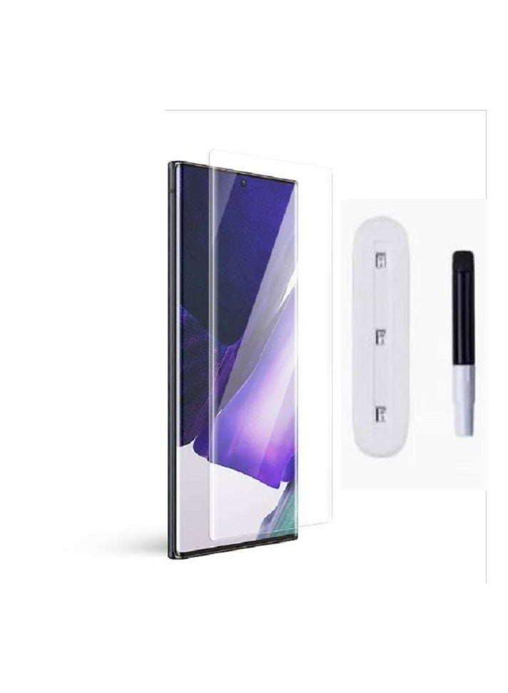UV Full Glue Curved Tempered Glass Screen Protector Oppo Reno 10 Pro Plus