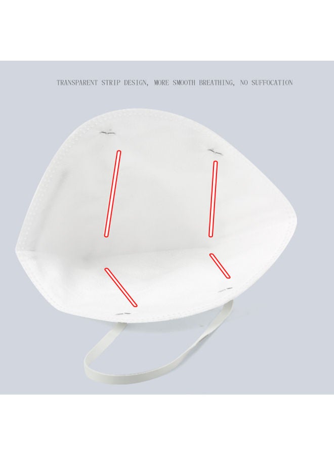 NIBEMINENT 5-Piece Disposable KN95 Soft Breathable Protective Mask - Image 3