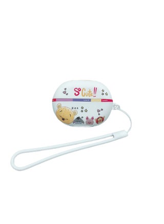 For HuaweiFreebuds Pro3/2 Wireless Bluetooth Headset Cartoon Creative Se3/4i/5i/Pro Soft-Color:Soft Shell Lanyard-yellow Bear Head On White Background-Model:Universal For HuaweiFreebuds Pro3/pro4 (protective Case) - pzsku/Z7E6DBD3E555DE2A4CBADZ/45/1746210263/6927d6c4-3d73-4bfb-9c48-560aed2c548c