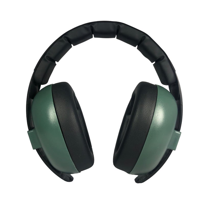 BANZ Earmuffs Infant Hearing Protection â€“ Ages 0-2 Years (Dark Green) - Image 1